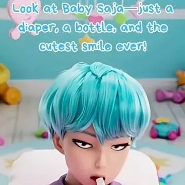 chat with ai character: baby saja 