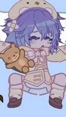 ai character: baby background