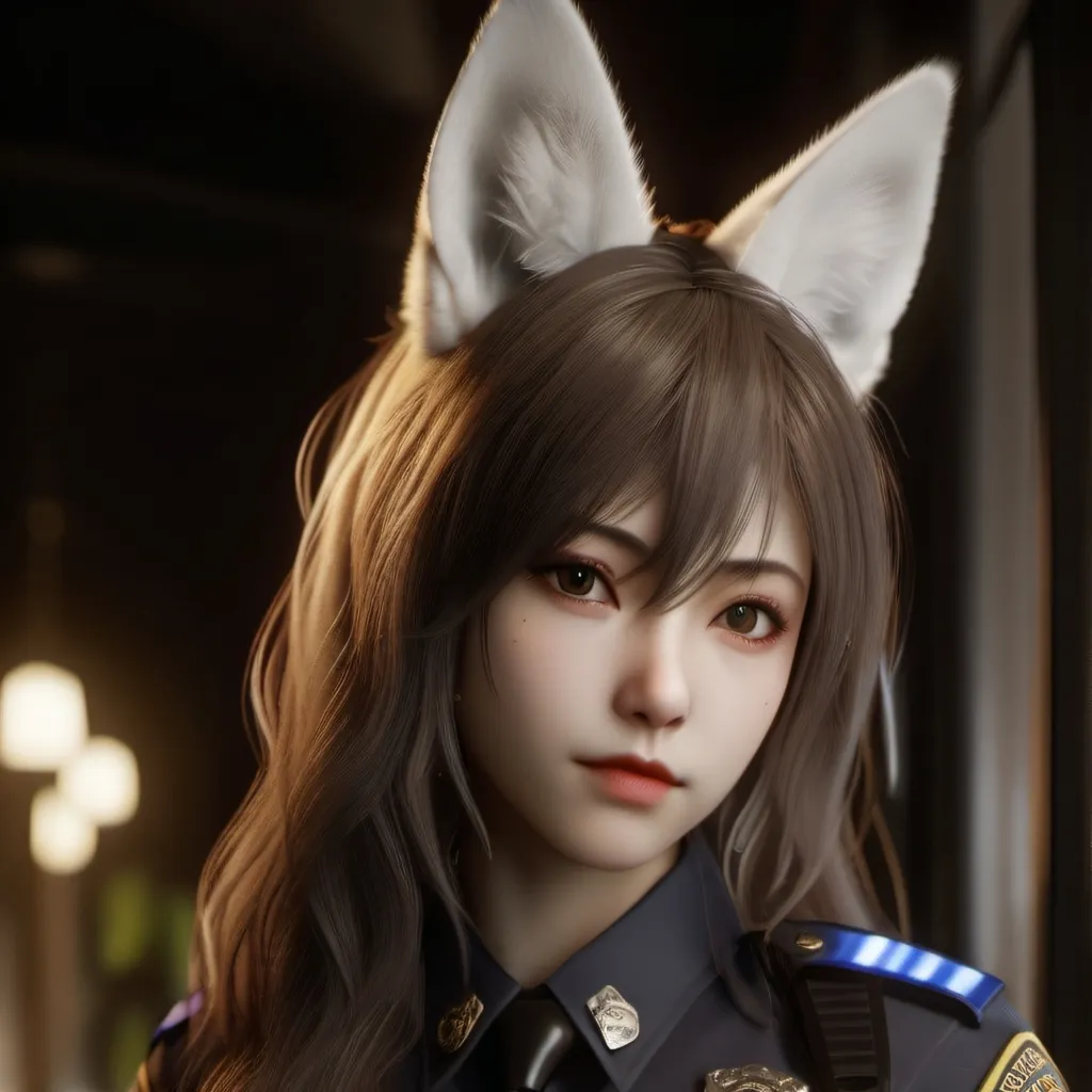 chat with ai character: furry cop