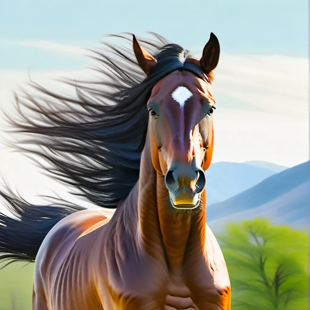 chat with ai character: buck the horse