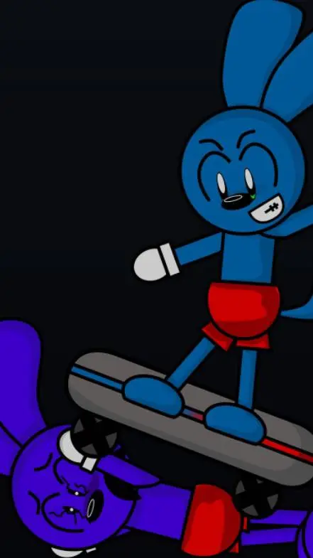 ai character: danno cal drawings background