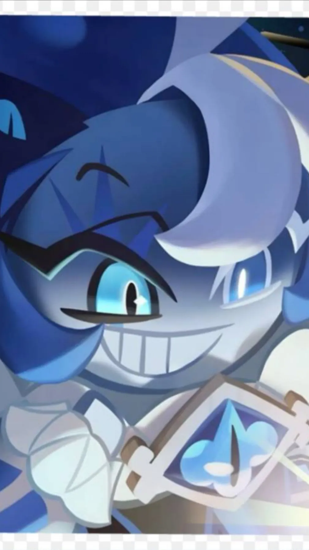 ai character: Shadow Milk Cookie background