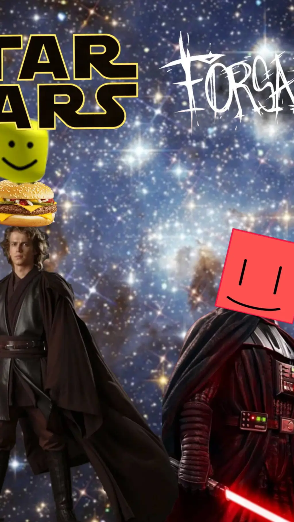 ai character: Star wars + forsak background
