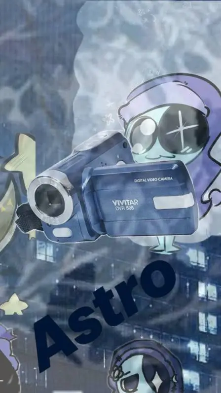 ai character: vee x shelly  background