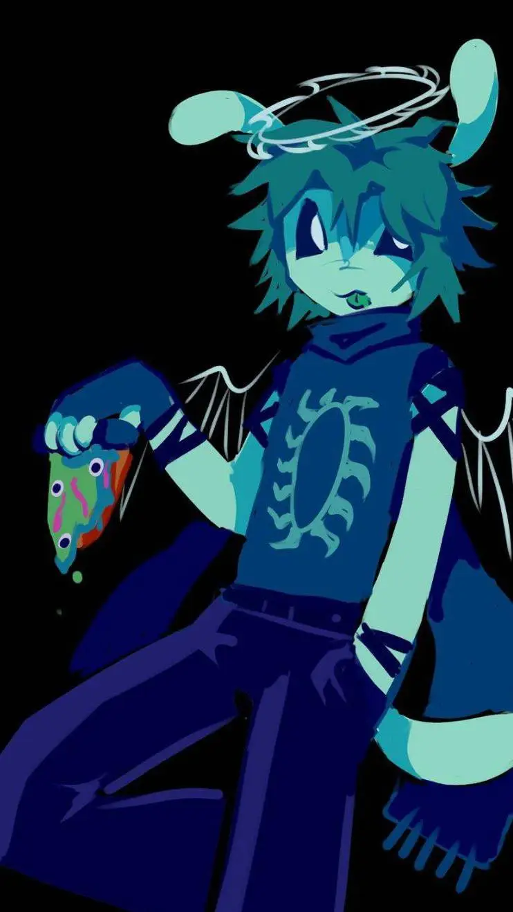 ai character: azuretime background