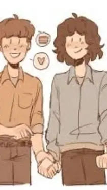 ai character: Byler<3 background