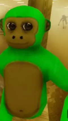 ai character: stupid chimp slop  background