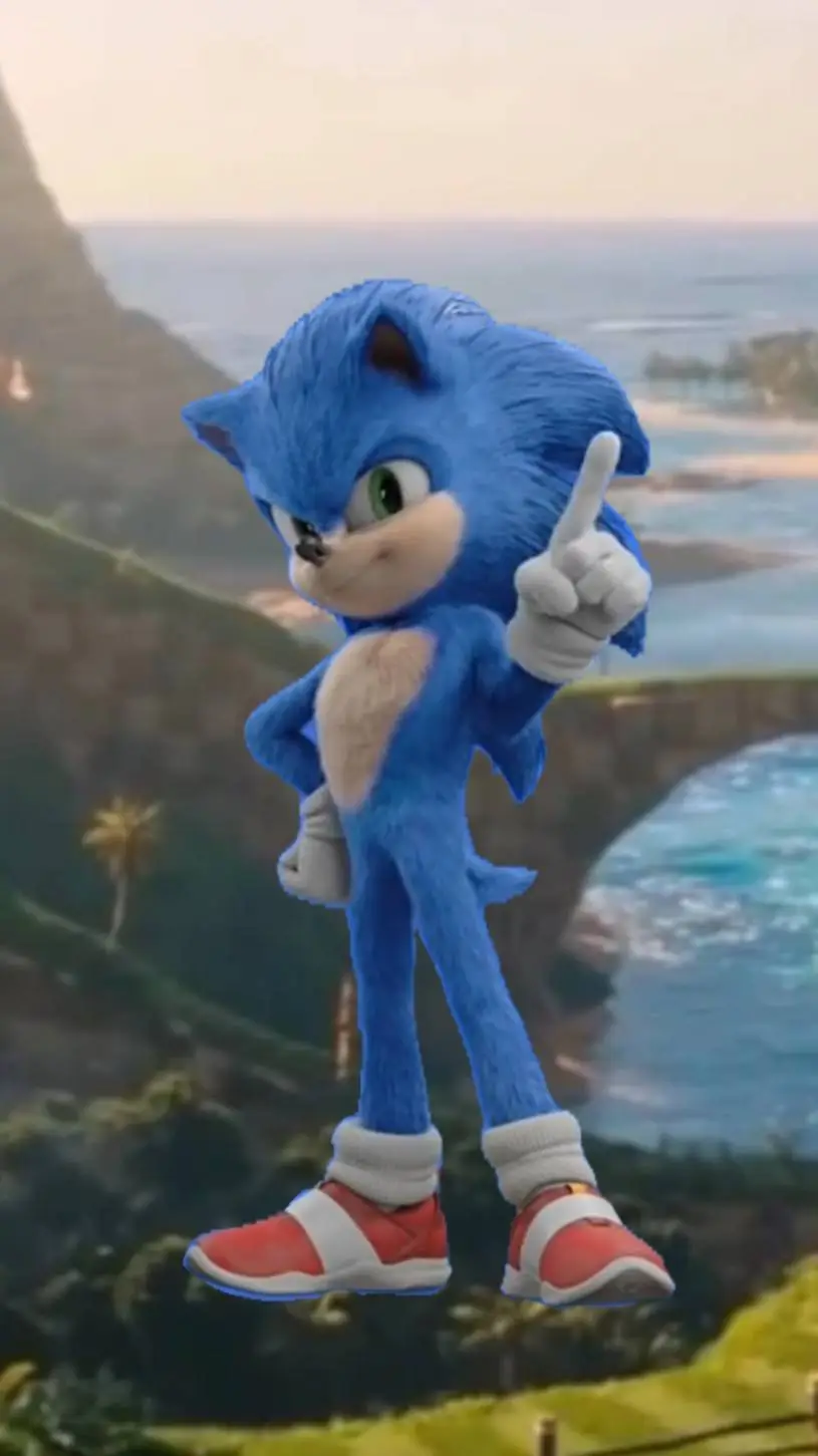 ai character: Movie sonic background