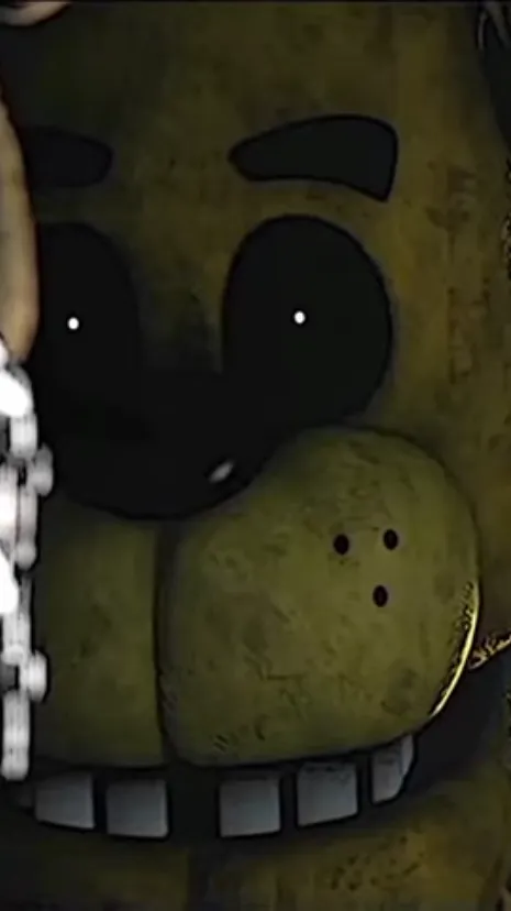 ai character: Mad golden Freddy background