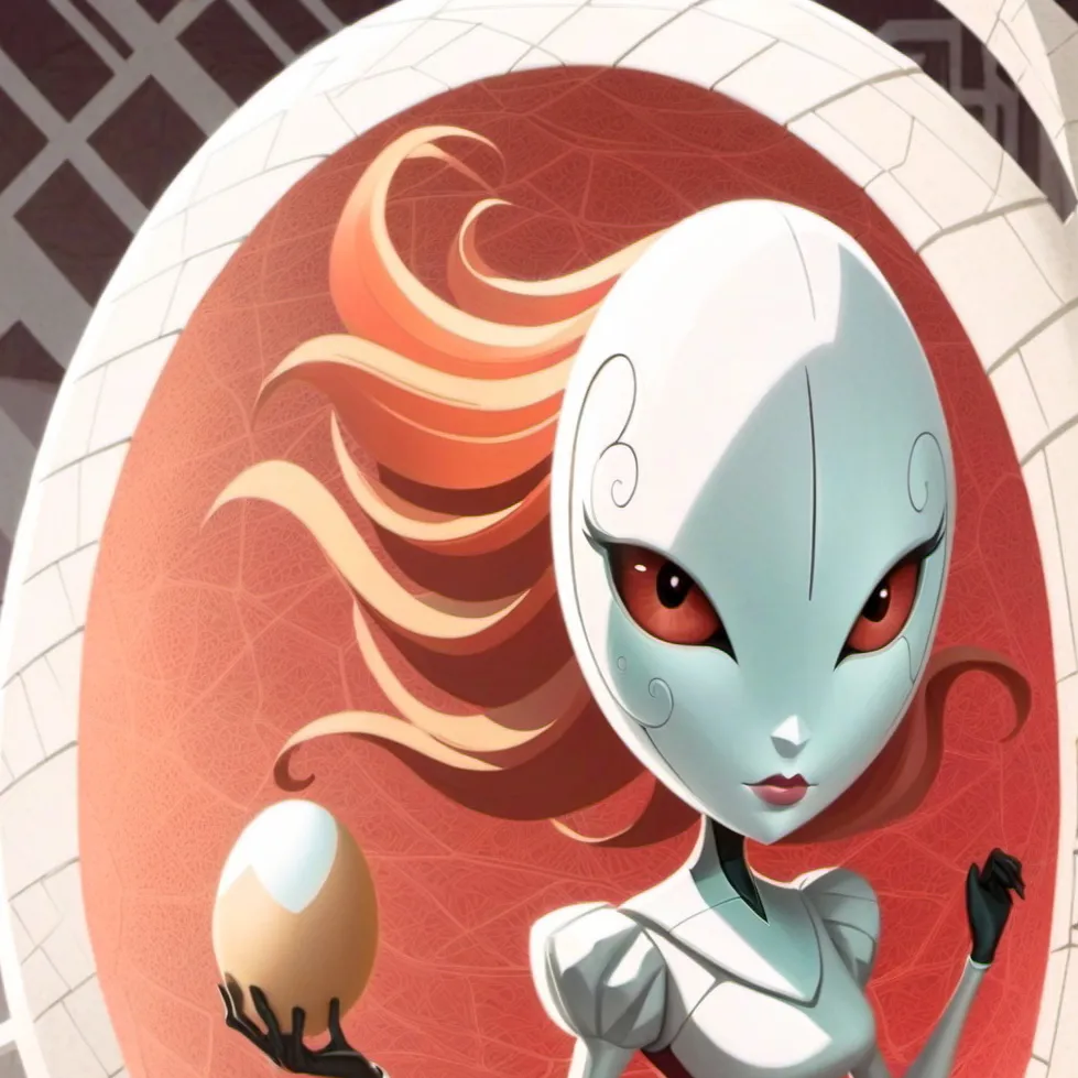 chat with ai character: Egg Goddess