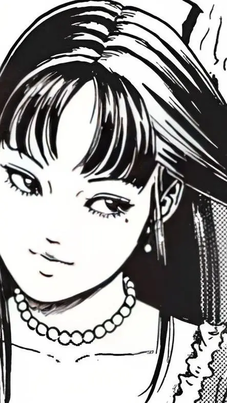 ai character: Tomie  background