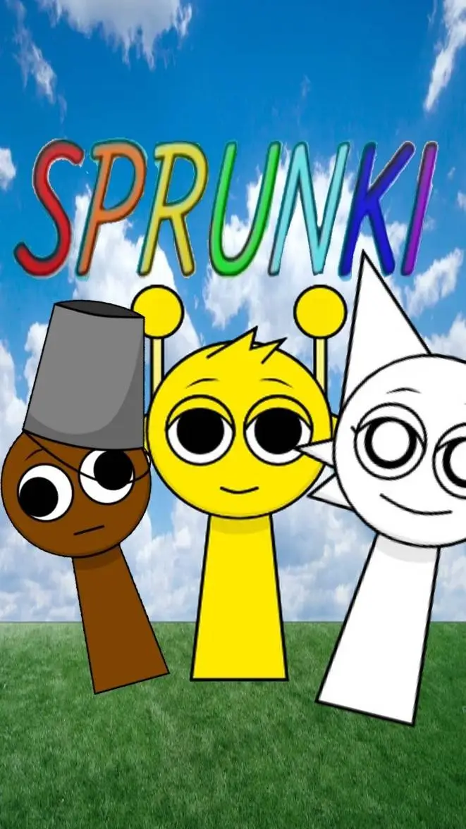 ai character: SPRUNKI background