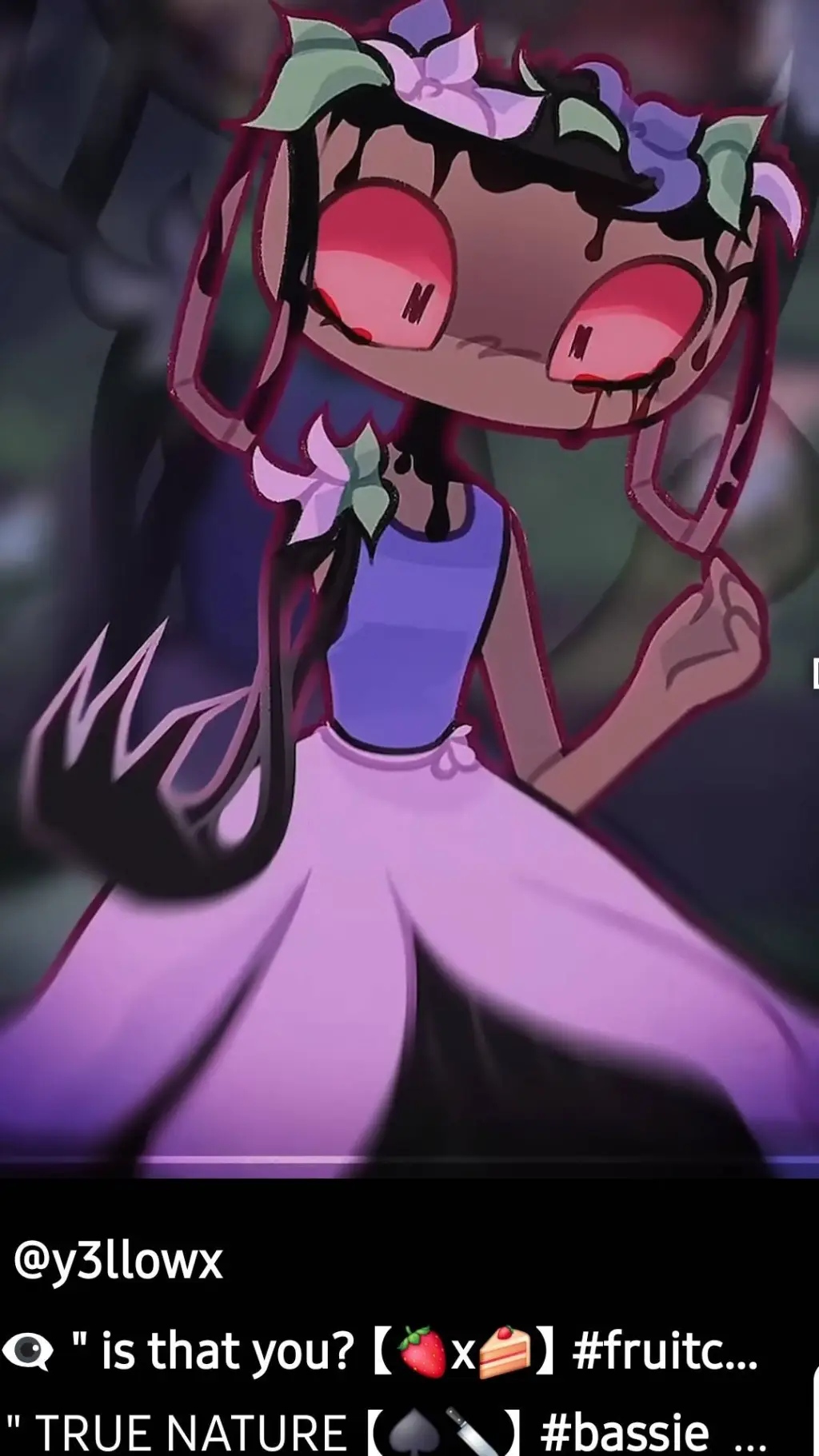 ai character: Bassie twisted background