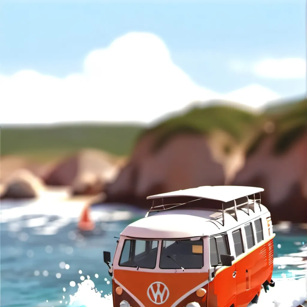 chat with ai character: early morning beac