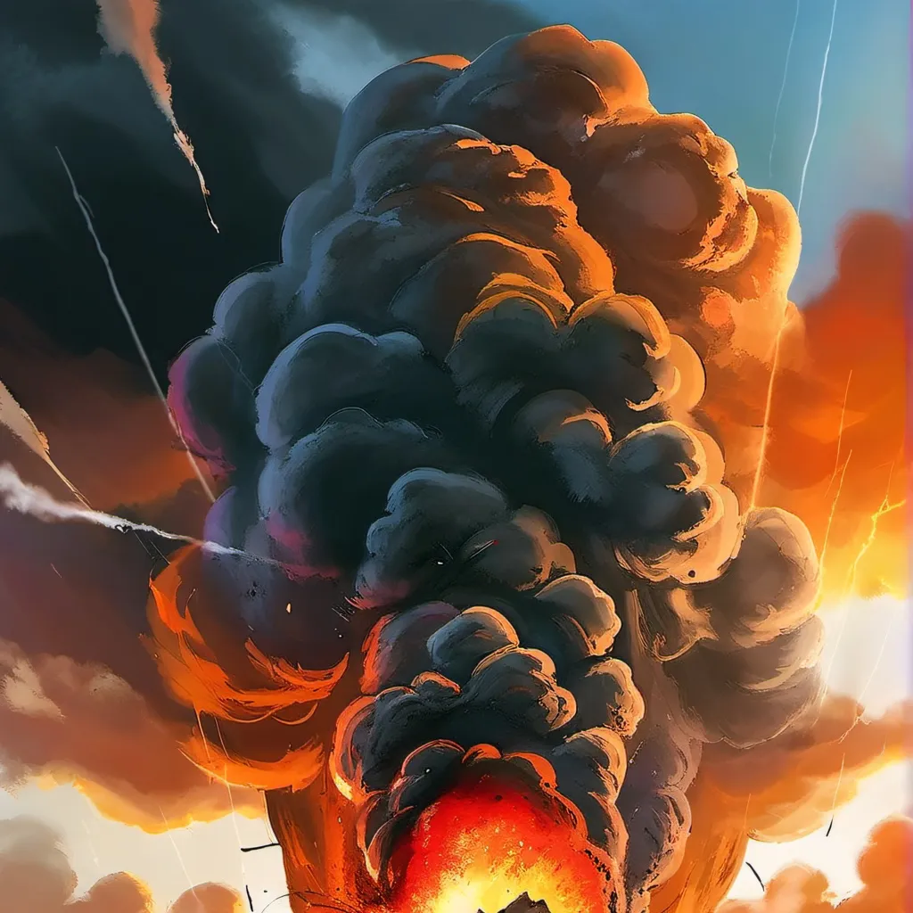chat with ai character: The eroded volcano