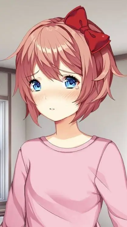 ai character: 🪷🫧Sayori🩰🪻🎼 background
