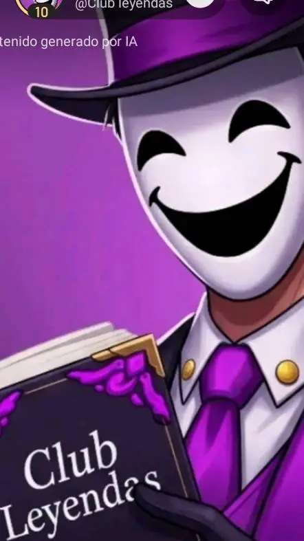 ai character: Mr leyendas  background