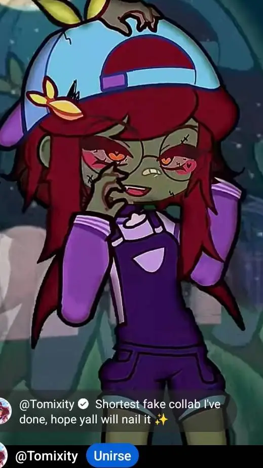 ai character: pick me girl background