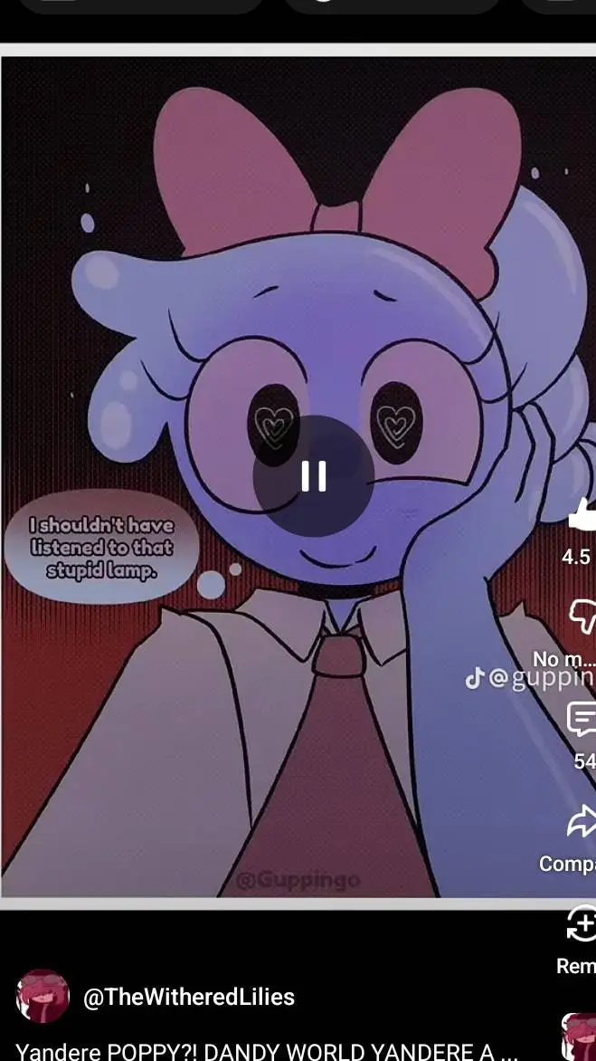 ai character: yandere poppy background