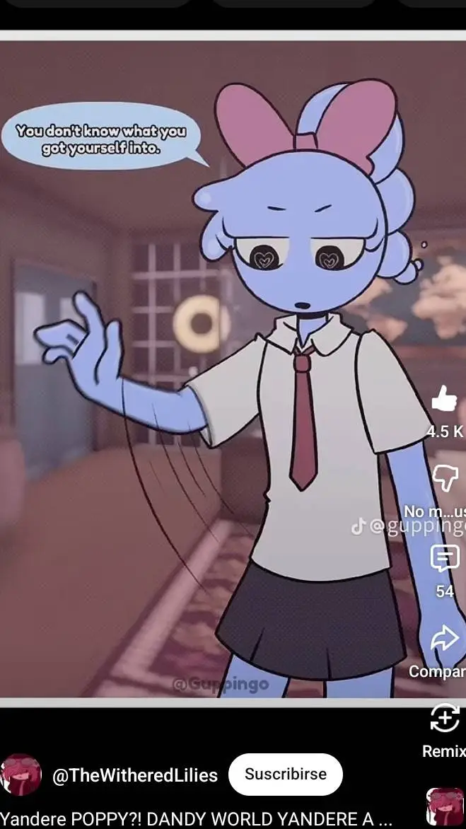 ai character: poppy background