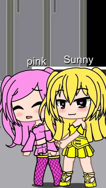 ai character: Pink x sunny background
