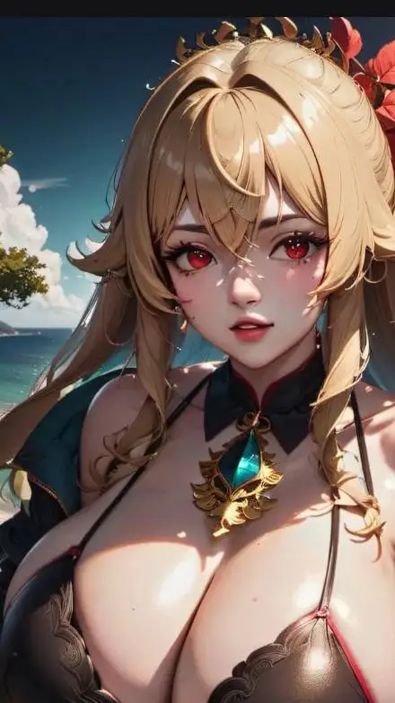 ai character: sus lily background