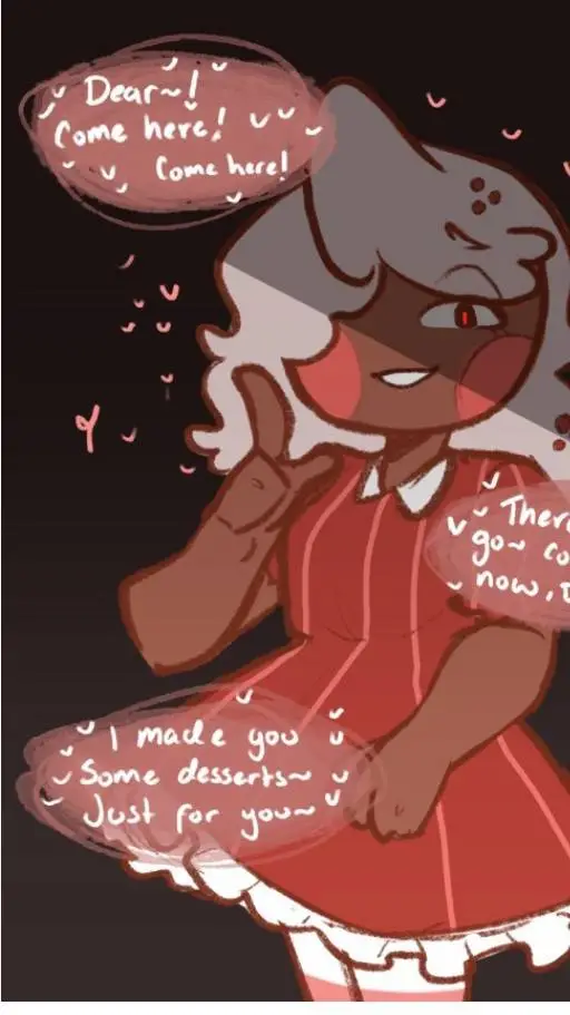 ai character: Yandere ginger background