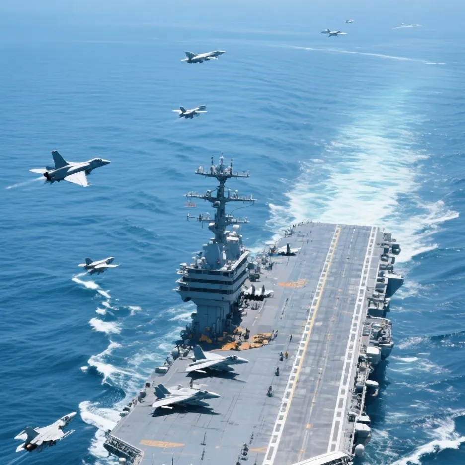 chat with ai character: aircraft carrier