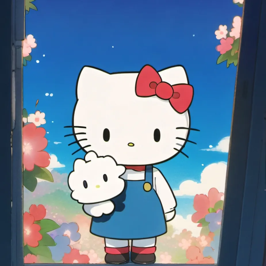 chat with ai character: 🎀~Hello kitty~🎀
