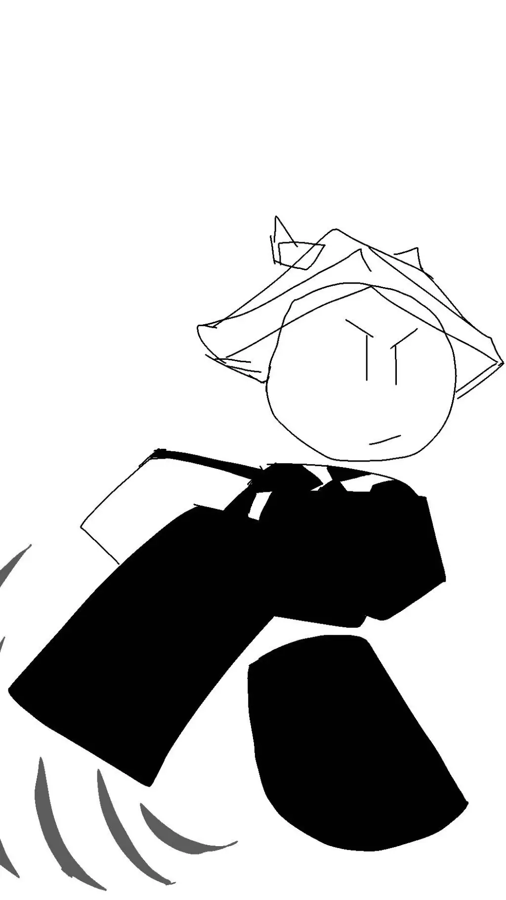 ai character: Paperfold  background