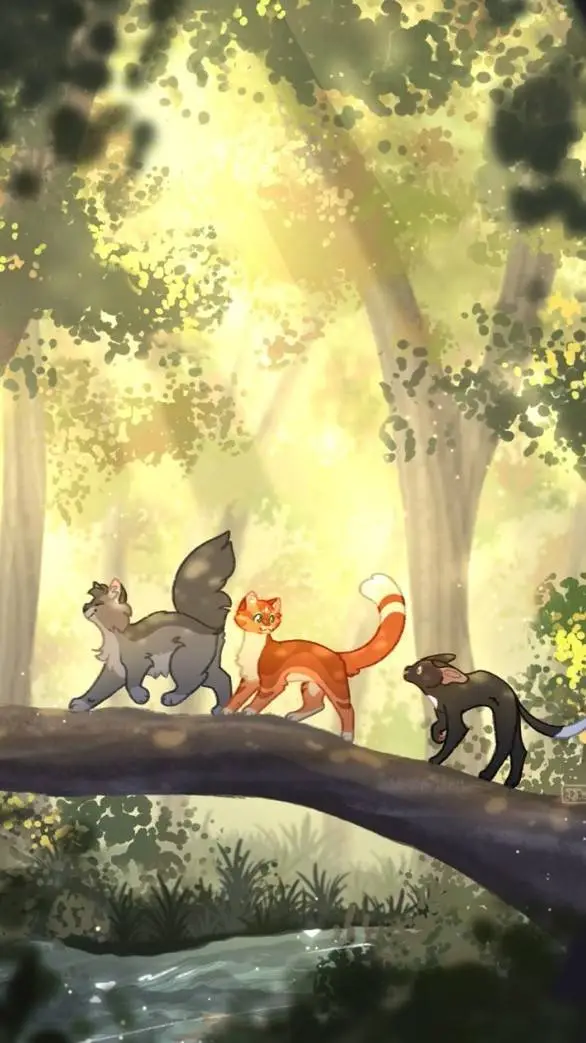 ai character: °•Warrior cats•° background