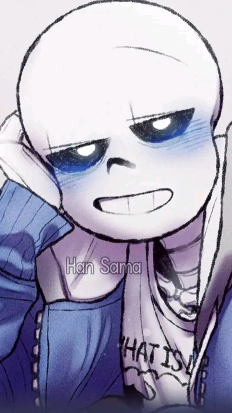 ai character: Sans' cooking  background