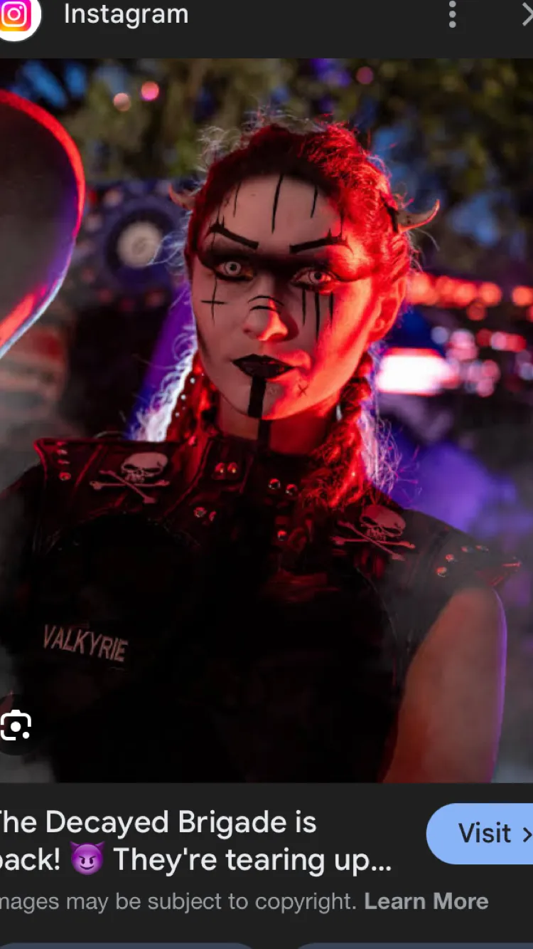 ai character: Valkyrie  background