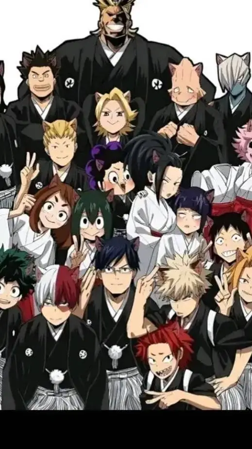 ai character: MHA sleepover background