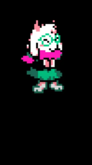 ai character: Ralsei x you  background