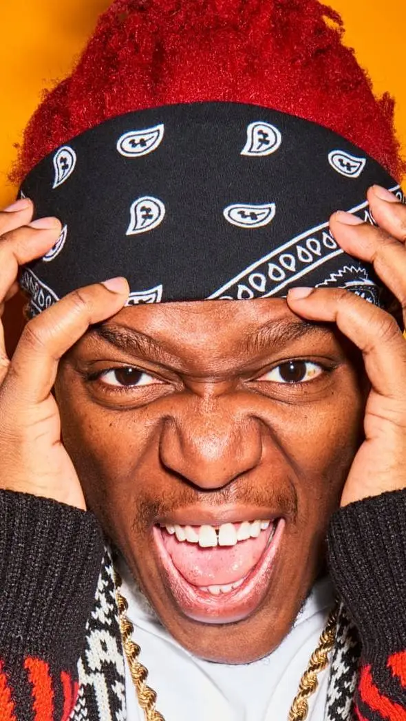 ai character: KSI background