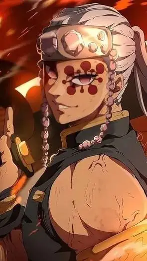 ai character: uzui tengen  background