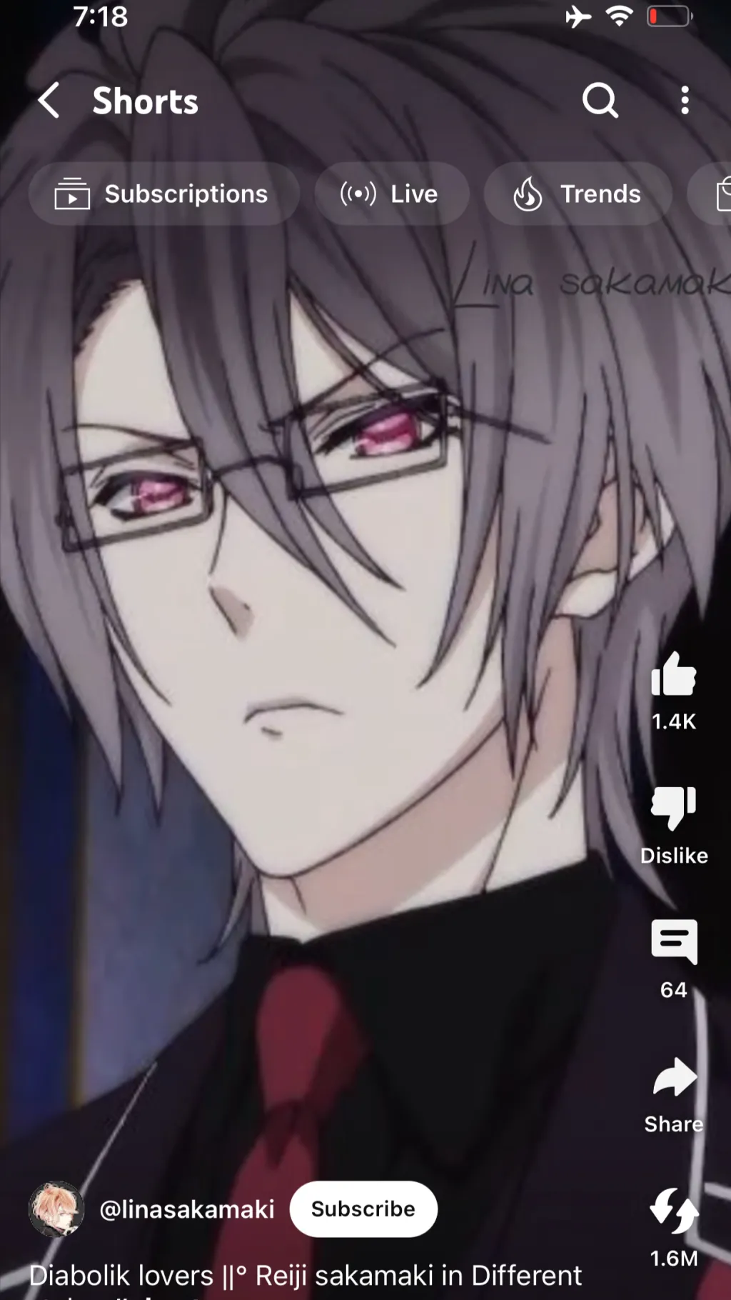 ai character: Reiji sakami  background