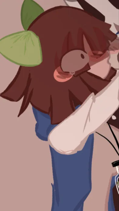 ai character: FPE Claire kiss background