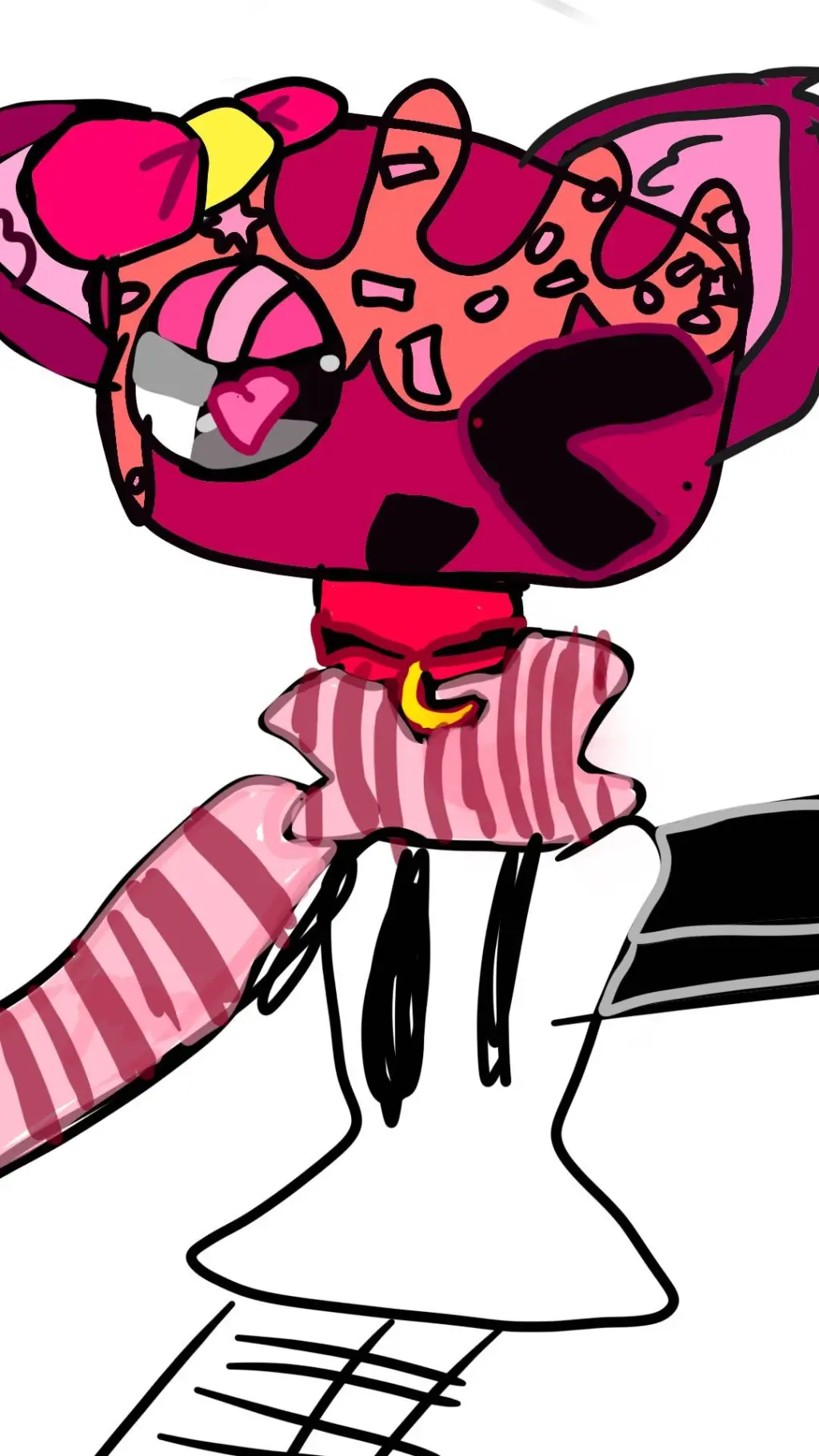ai character: dandys world background
