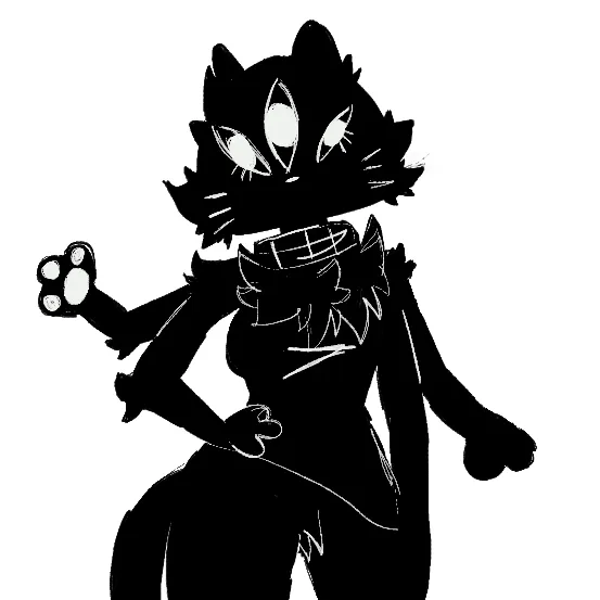 chat with ai character: Shadow cat
