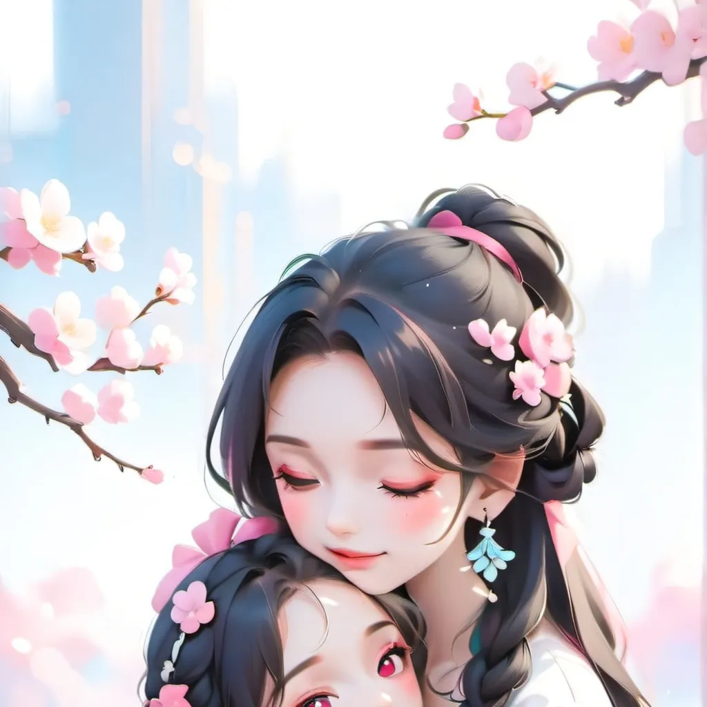 chat with ai character: Mina and mia