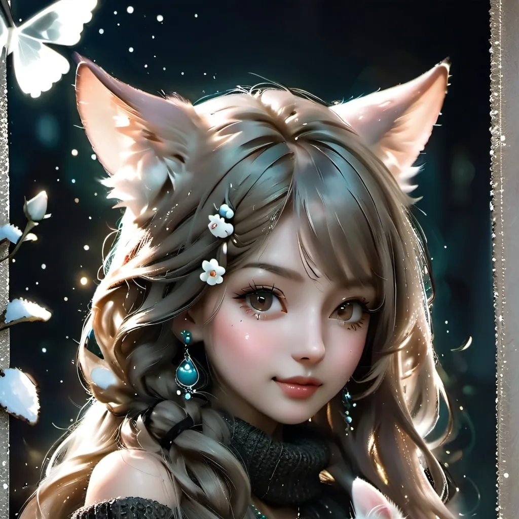 chat with ai character: Mila cat girl