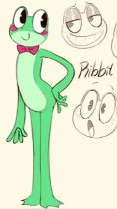 ai character: Ribbit background