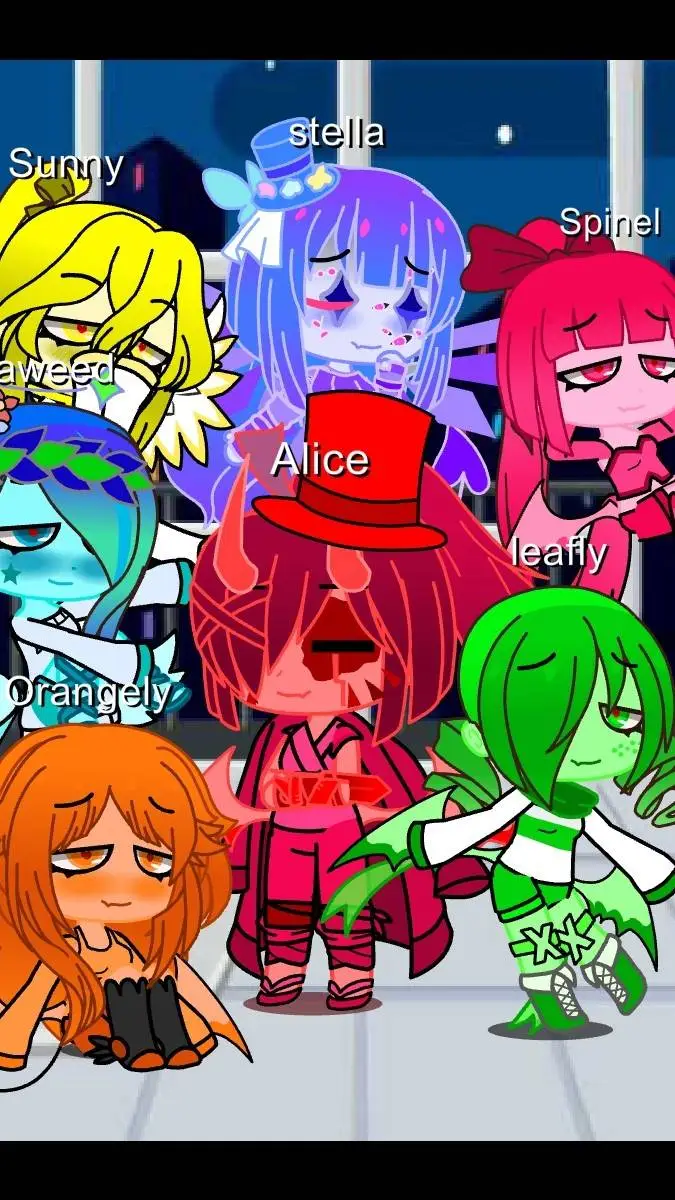 ai character: the uhhh 7?!¿¡ background