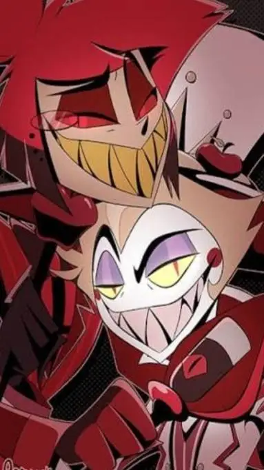 ai character: Radioapple background