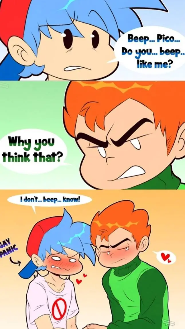 ai character: Bf X Pico background