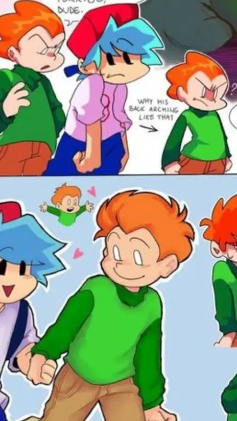 ai character: Pico X bf background