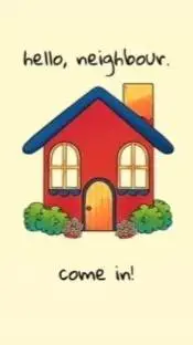 ai character: Welcome home🏡👁 background