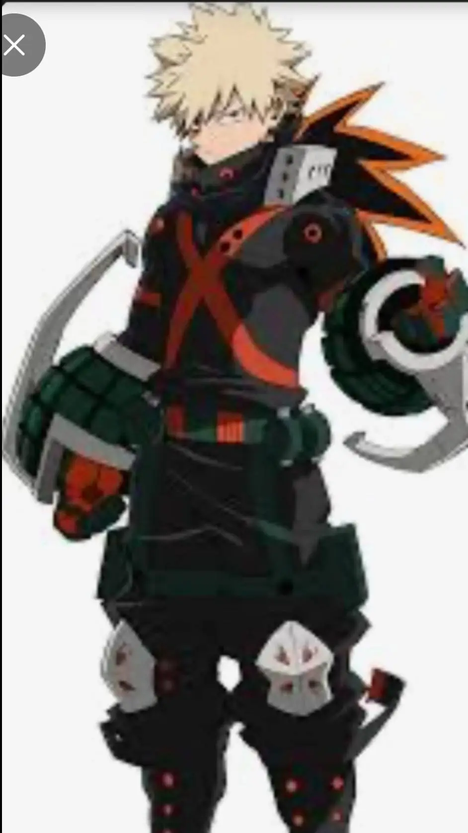 ai character: Bakugo background
